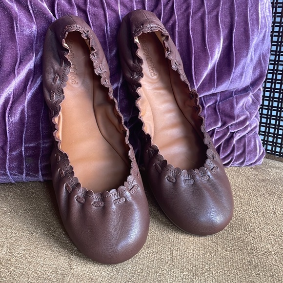 See By Chloe Shoes - See By Chloe Jane Scallop Ballet Flat